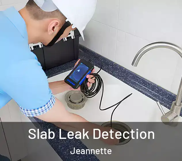  Slab Leak Detection Jeannette