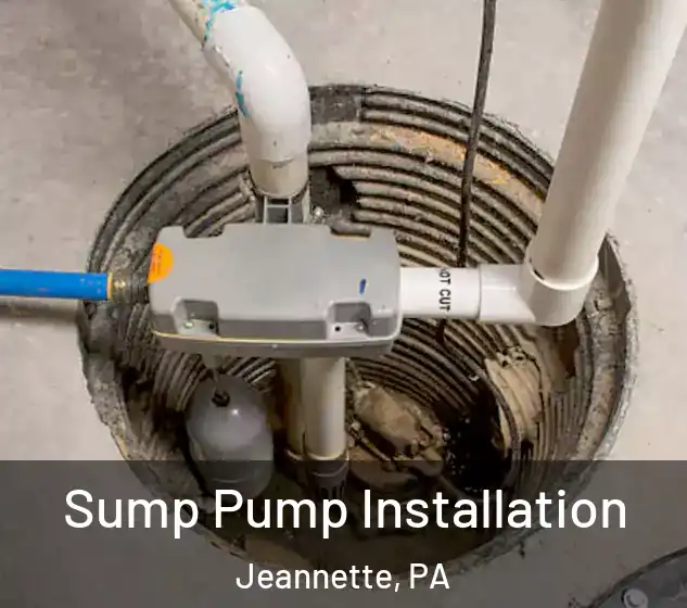  Sump Pump Installation Jeannette, PA
