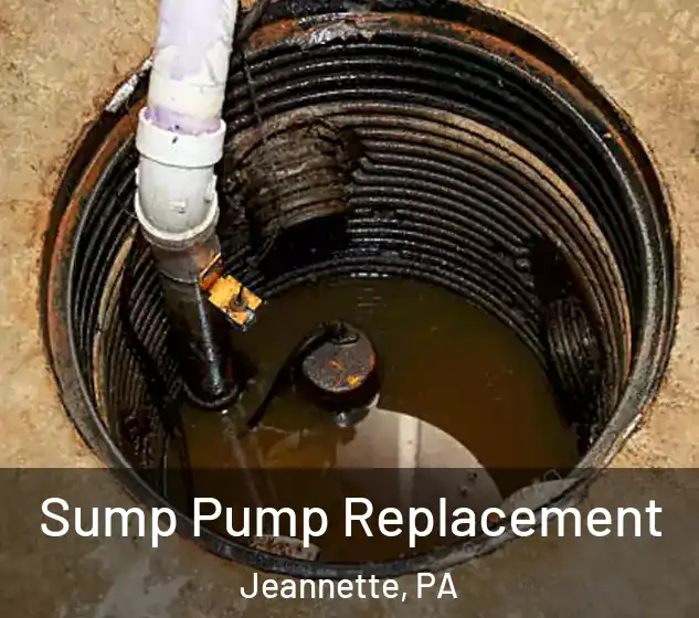  Sump Pump Replacement Jeannette, PA