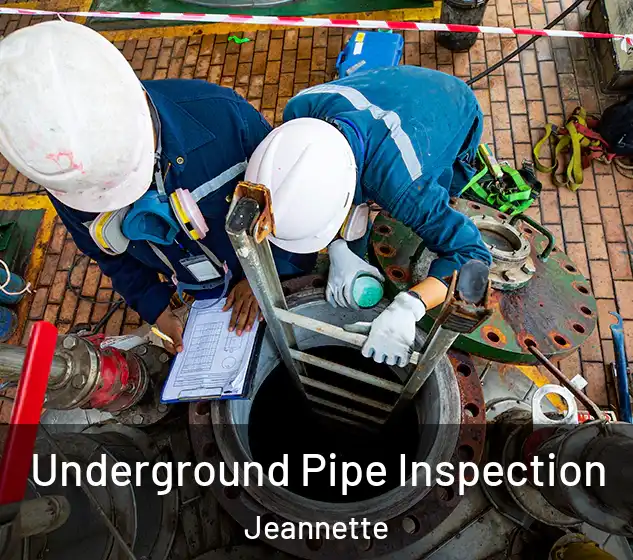  Underground Pipe Inspection Jeannette