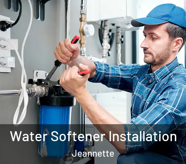  Water Softener Installation Jeannette